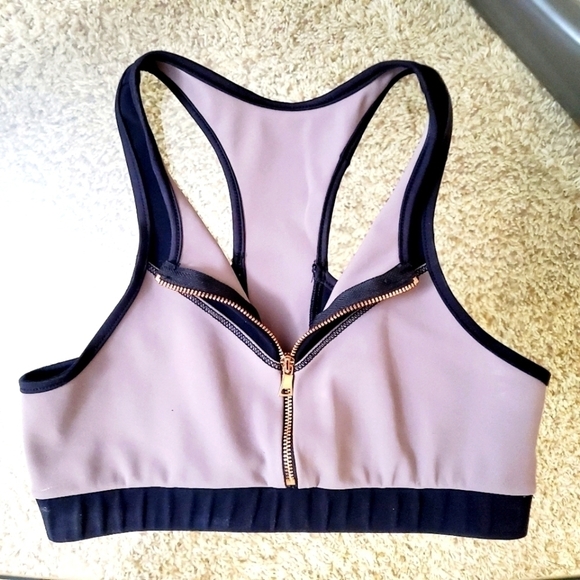 Blue Life | Front Zip Sports Bra - Picture 2 of 5